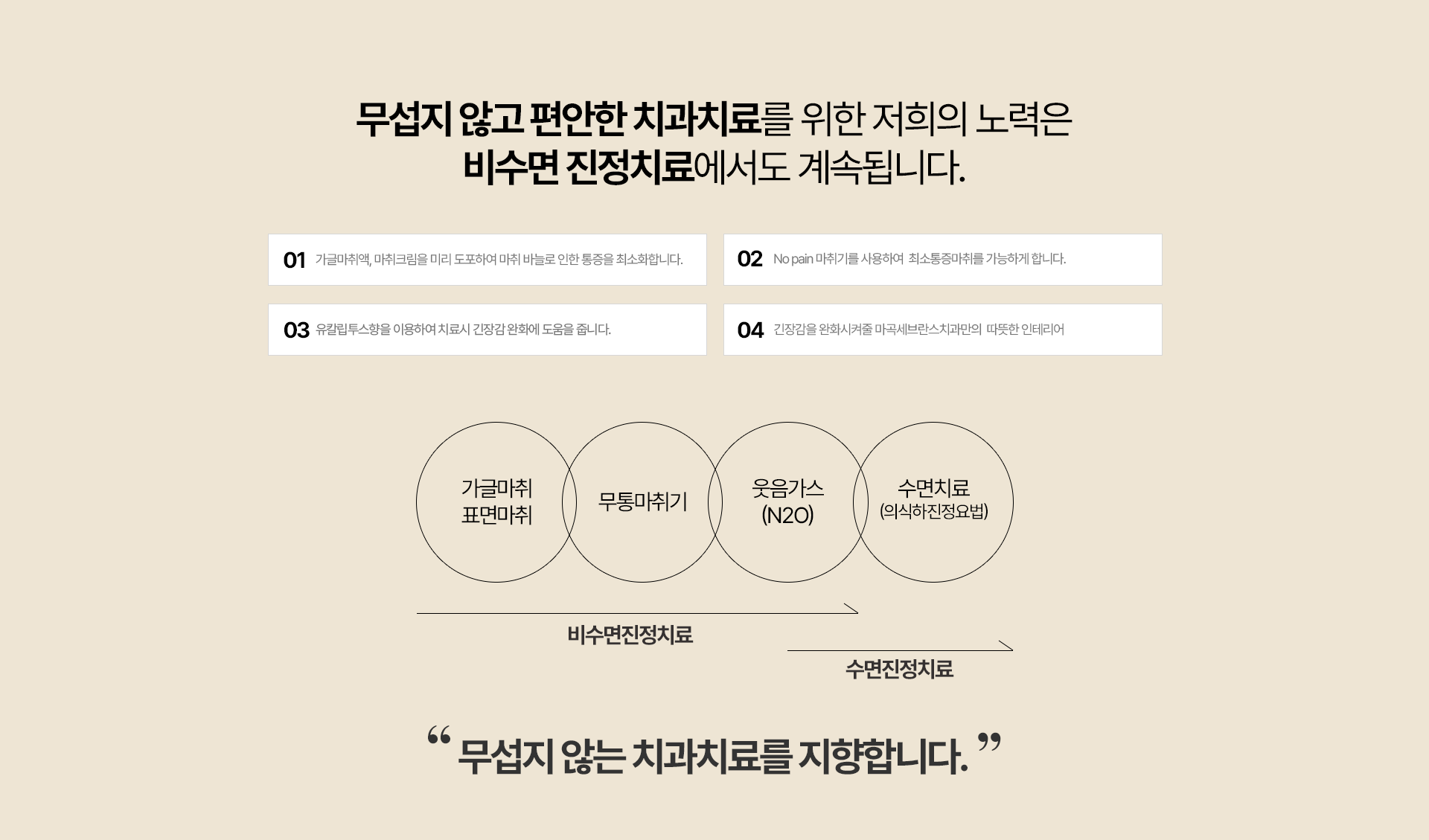 비수면진정치료